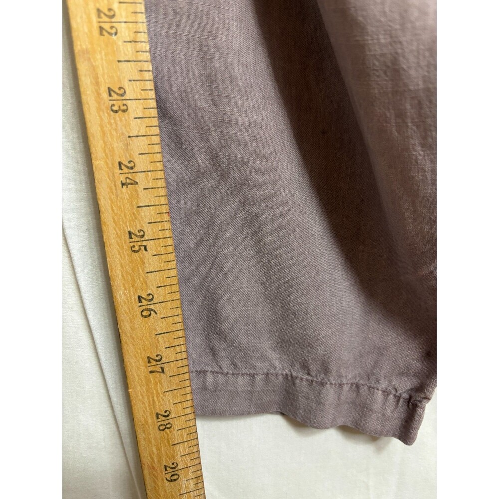 Cloth & Stone XS Wrap-Top Sleeveless Tencel Lyocell Jumpsuit Lavender Drawstring - Picture 8 of 14